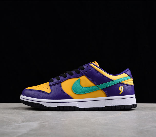 Nk Dunk Low Retro Lisa Leslie 洛杉矶紫金湖人 SB低帮运动休闲板鞋 DO9581-500 尺码 36 36.5 37.5 38