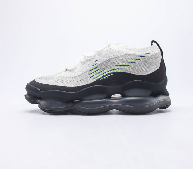 公司级最狂野气垫来袭 打造新世代大气垫 全新耐克Nike Air Max Scorpion Flyknit Phantom Black Light Cream