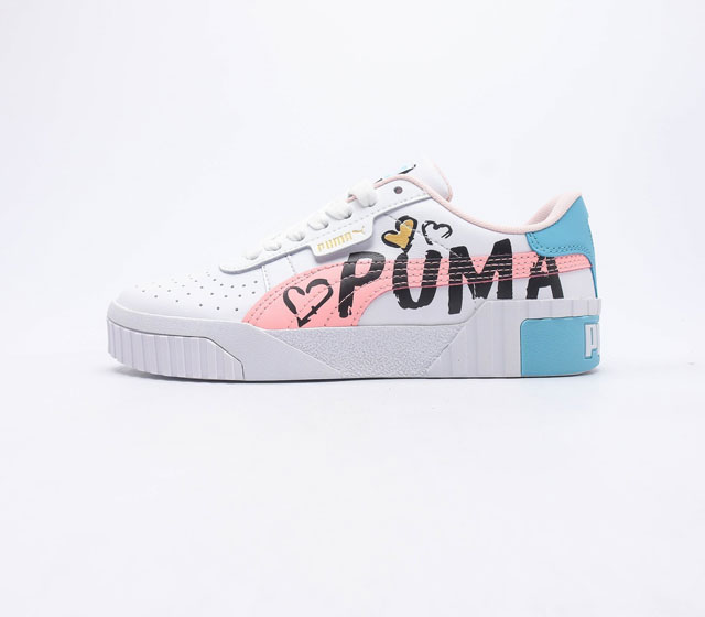 彪马PUMA Suede Platform Gold 蕾哈娜 厚底 松糕休闲百搭鞋增高板鞋 时尚女鞋 货号 373038 Size 35-40