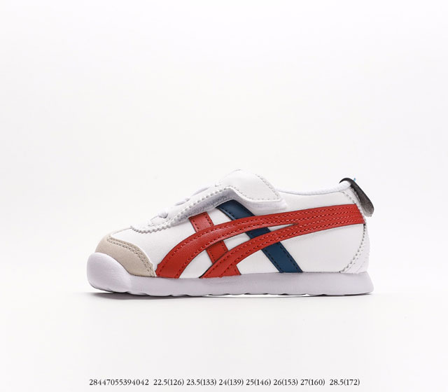 童鞋 鬼冢虎Onitsuka Tiger MEXICO66 复古经典休闲鞋注意 图下方显示为实际脚长 单位毫米[手工测量 可能存在5毫米左右的误差]