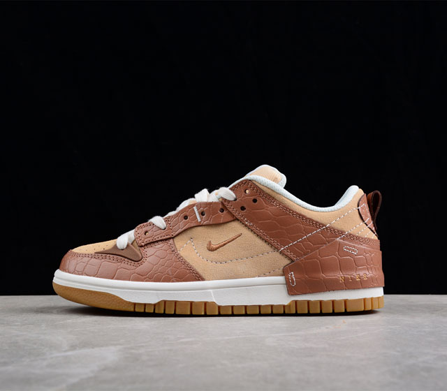 Nk Dunk Low Disrupt 2 Desert Bronze 破坏二代系列全新解构风轻量扣篮低帮休闲运动滑板鞋 DV1026-215 尺码 36 36