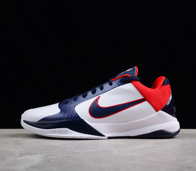 灭世纯原 Nk Zoom Kobe 5 世锦赛 ZK5 美国队 386430-103 独家正确Protro AIR ZOOM TURBO大底 鞋垫磨边细节 全掌