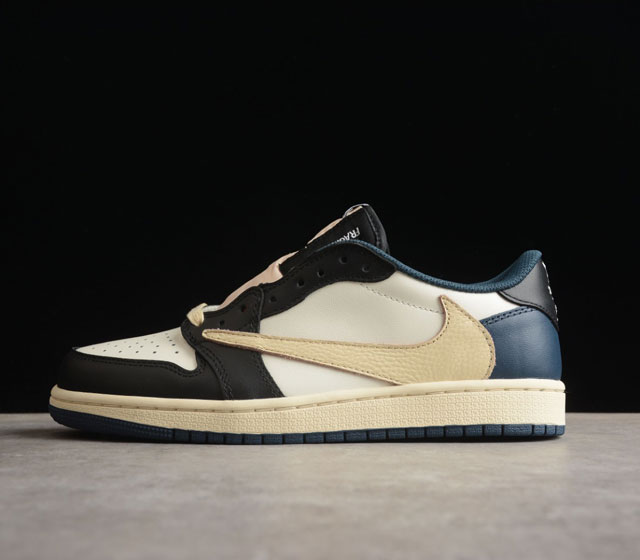 Travis Scott x Air Jordan 1 Low Reverse Mocha TS联名倒钩 AJ1乔1 低帮文化篮球鞋 DM7866-162 行业