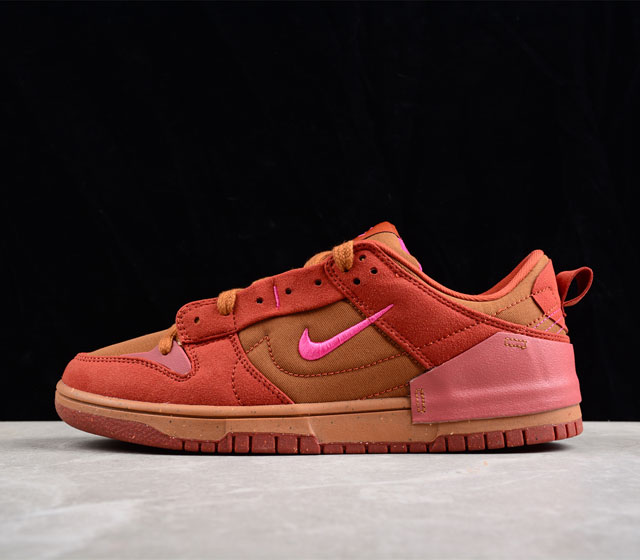 Nk Dunk Low Disrupt 2 Desert Bronze 破坏二代系列全新解构风轻量扣篮低帮休闲运动滑板鞋 DH4402-200 尺码 36 36