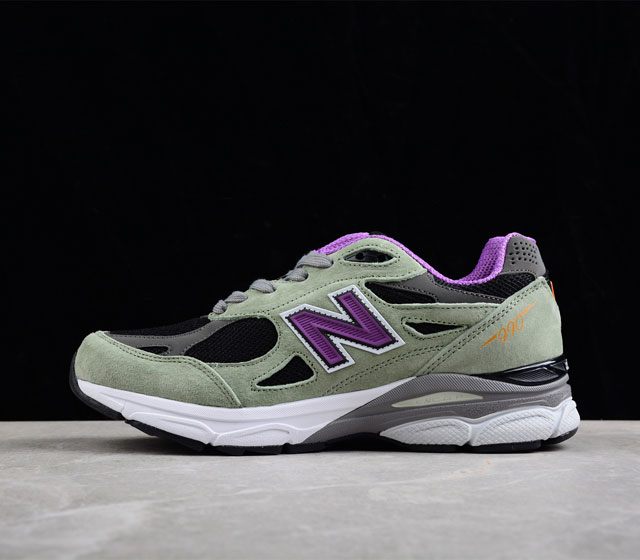 公司级 New Balance NB990系列 高端美产复古休闲跑步鞋 M990TC3 尺码 36 37 37.5 38 38.5 39 40 40.5 41