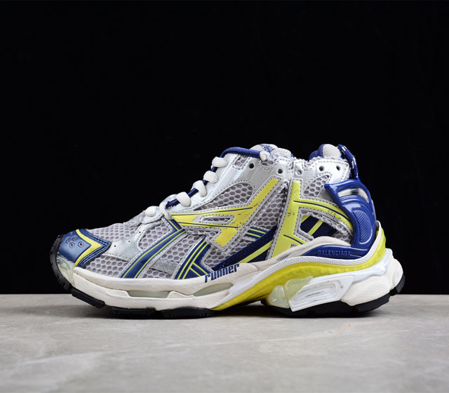 Balenciaga Runner Kith Four.Color 巴黎世家7.0 21ss最新配色潮流复古休闲鞋 专柜同步包装 原装大盒 细节精准对位官方