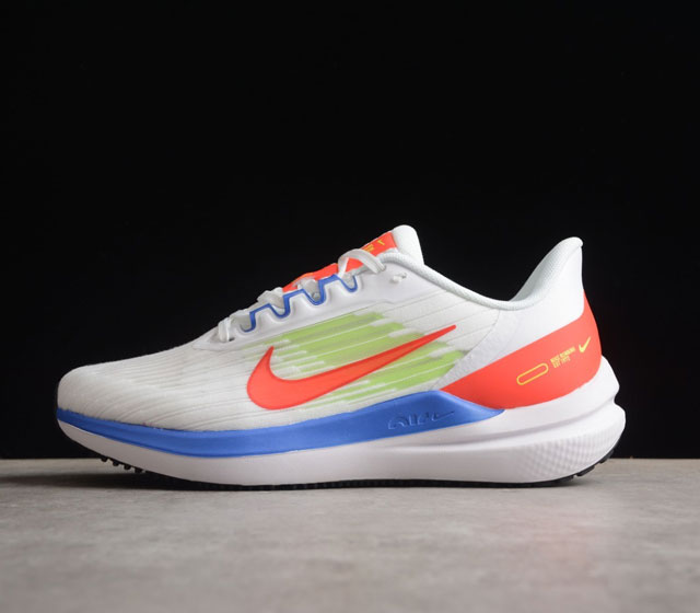 Nike Zoom Winflo 9V9登月网面透气跑步鞋官方货号 DX3355-100 #原档案数据编织面#原盒原配 QC检验 钢印 俱全 #原底科技 同步