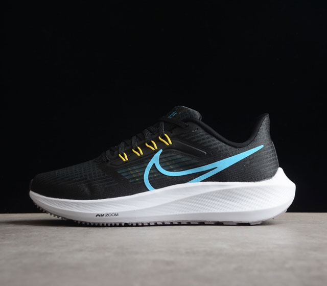 Nike Zoom Pegasus 39 代超级飞马涡轮增压马拉松登月39代休闲运动慢跑 原档案数据开发纸版楦型 内里嵌入定型海绵 中底搭载前Zoom 全掌R