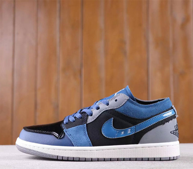 乔丹乔1低帮 真标 乔丹 Air Jordan aj1 AJ1 乔丹1代 乔1 乔1低帮系列 Air Jordan 1 Low Craft Obsidian 货