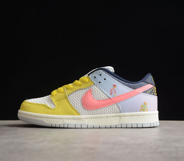 Nk SB Dunk Low Be True 马卡龙配色 SB低帮运动休闲板鞋 货号 DX5933-900 尺码 36 36.5 37.5 38 38.5 3