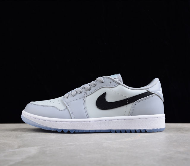 CJ版纯原 Air Jordan 1 Low Golf AJ1 乔1全新高尔夫版 狼灰配色 DD9315-002 尺码 35.5 36 36.5 37.5 3