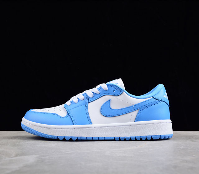 CJ版纯原 Air Jordan 1 Low Golf UNC AJ1 乔1全新高尔夫版 北卡蓝配色 DD9315-100 尺码 35.5 36 36.5 3