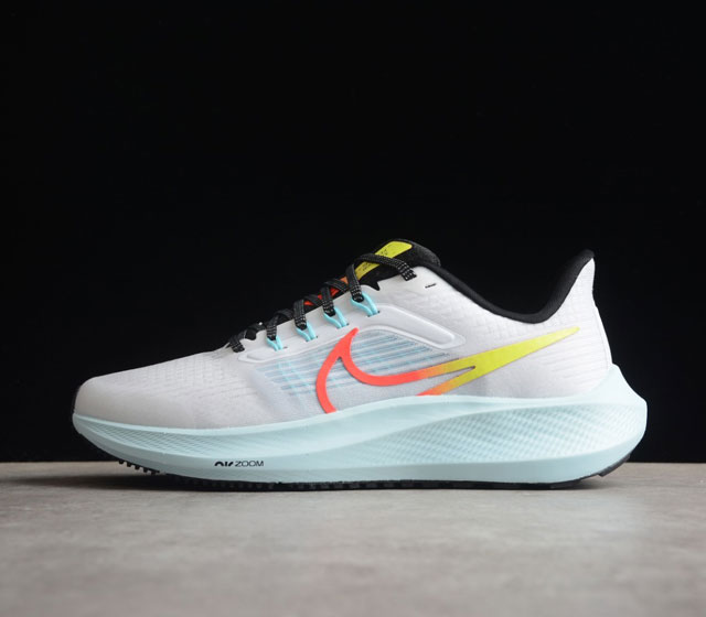 Nike Zoom Pegasus 39 代超级飞马涡轮增压马拉松登月39代休闲运动慢跑 货号 DX3350-100 尺码 36 36.5 37.5 38 3