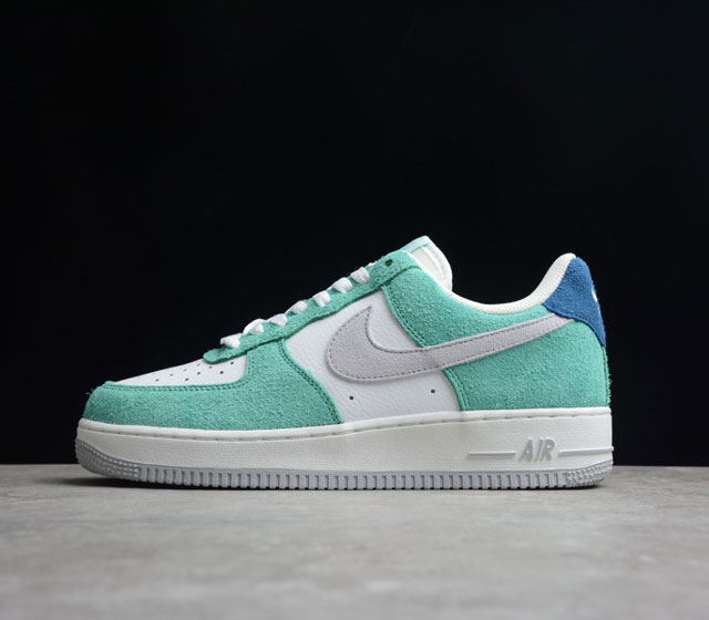 NIKE AIR FORCE 1 07 休闲低帮板鞋 蒂芙尼绿 灰 货号 BQ8988-102 尺码 36 36.5 37.5 38 38.5 39 40 4