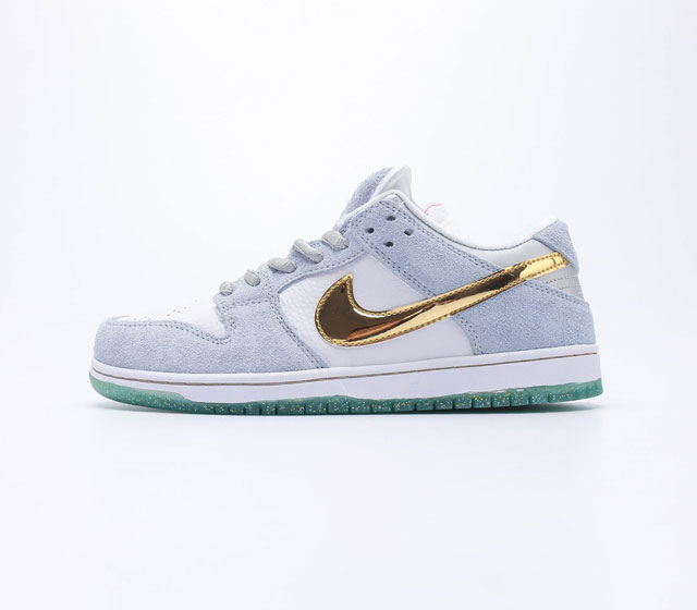 特价耐克Nike SB Dunk Low Pro 复古低帮休闲运动滑板板鞋 采用脚感柔软舒适ZoomAir气垫 有效吸收滑板等极限运动在落地时带来的冲击力 为