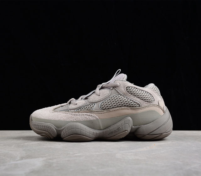 Get金标黑扣Ad Originals Yeezy 500 Taupe Light 阿迪达斯 侃爷椰子500 高级灰配色GX3607 尺码 36 36.5 3