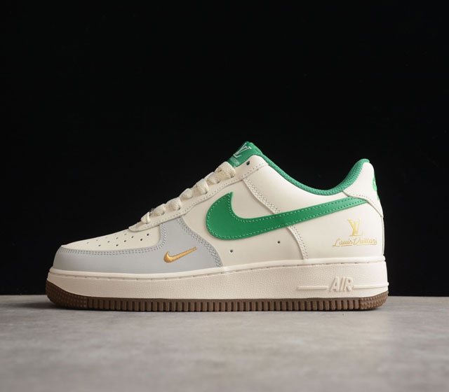 驴牌 x Nk Air Force 1 07 Low 联名款空军一号低帮经典百搭休闲运动板鞋 BS8856-116 打造纯正空军版型#专注外贸渠道 全掌内置蜂