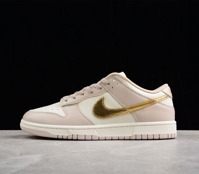 性价版 Nk Dunk Low 米白金勾 SB低帮运动休闲板鞋 DX5930-001 尺码 36 36.5 37.5 38 38.5 39 40 40.5 4