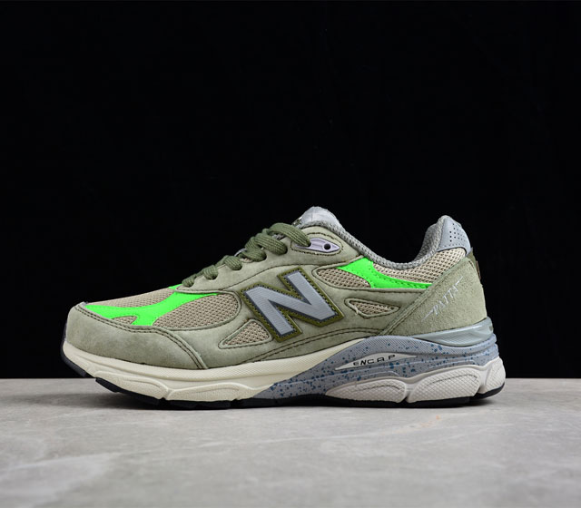 New Balance NB990系列 高端美产复古休闲跑步鞋 M990PP3 尺码 36 37 37.5 38 38.5 39 40 40.5 41 42