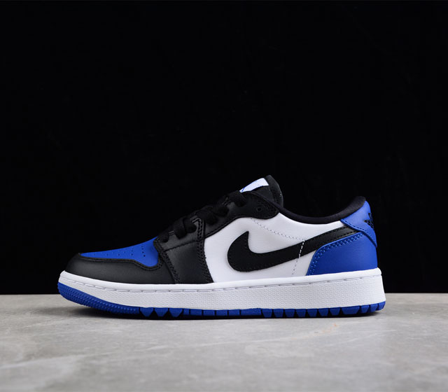 CJ纯原 Air Jordan 1 Low Golf Royal Toe AJ1 乔1全新高尔夫版 黑蓝脚趾 DD9315-102 尺码 35.5 36 36