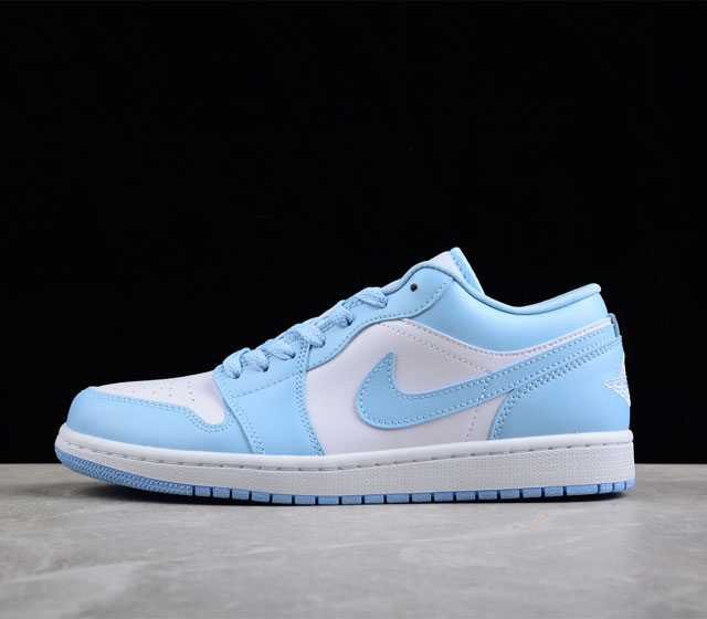 CJ版纯原 Air Jordan 1 Low Aluminum AJ1 乔1全新北卡蓝 DC0774-141 尺码 35.5 36 36.5 37.5 38