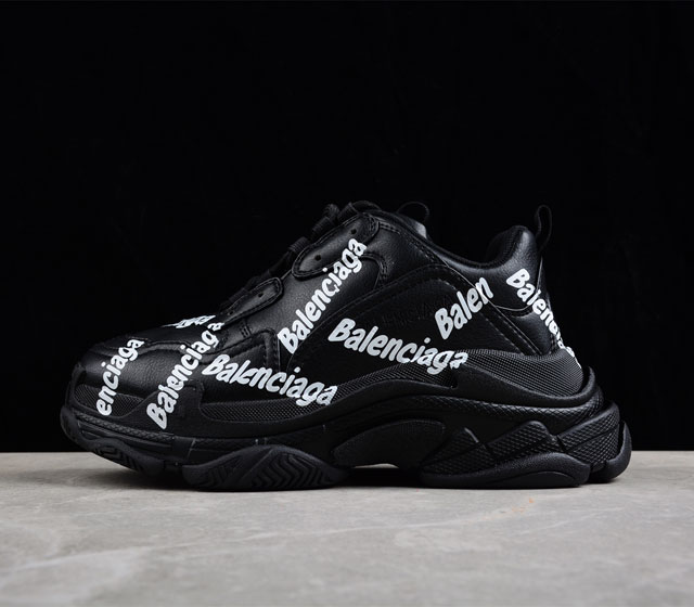 Balenciaga Triple S 3 巴黎世家三代复古休闲跑鞋 全组合氮气水晶大底 尺码 35 36 37 38 39 40 41 42 43 44 - 点击图像关闭