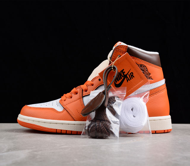 Air Jordan 1 High OG Starfish 爱马仕橙 高帮篮球鞋 DO9369-101 尺码 36 36.5 37 38 38.5 39 40