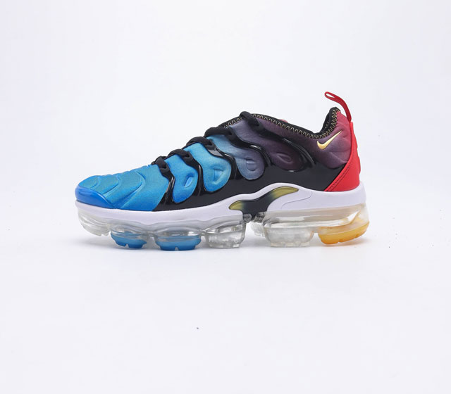 真气垫经典配色 全新耐克Nike Air Vapormax Plus 蒸汽大气垫百搭休闲运动时尚慢跑鞋潮男鞋 耐克 原档案Flyknit鞋面 新全掌气垫管道缓