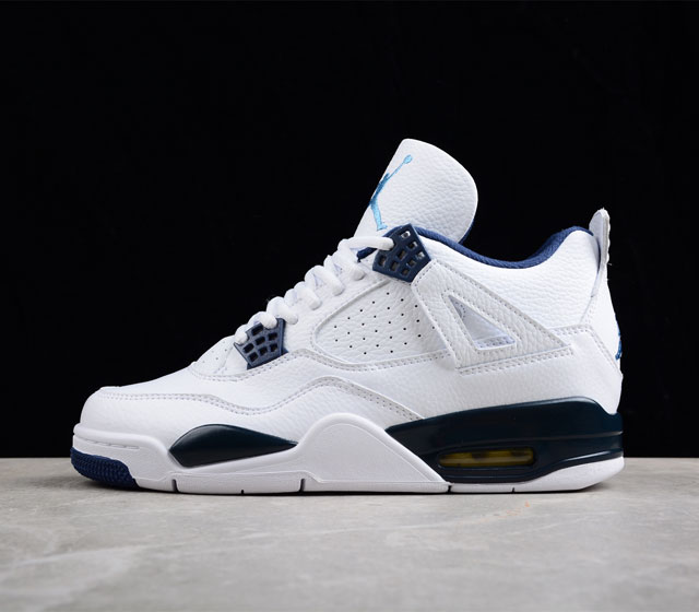 性价版 Air Jordan 4 Columbia AJ4 乔4哥伦比亚 白蓝配色 314254-107 尺码 40 40.5 41 42 42.5 43 4