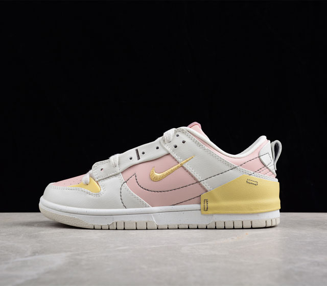 Nk Dunk Low Disrupt 2 Desert Bronze 破坏二代系列全新解构风轻量扣篮低帮休闲运动滑板鞋 DV4024-001 尺码 36 3