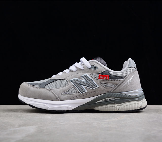 New Balance NB990系列 高端美产复古休闲跑步鞋 M990VS3 尺码 36 37 37.5 38 38.5 39 40 40.5 41 42