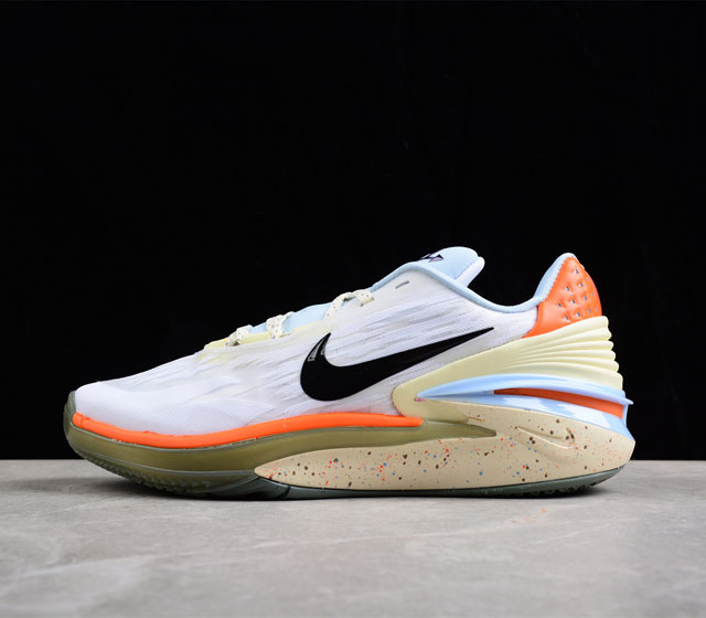 Nike Air Zoom G.T.Cut 2 Desert Sunset 白橙 专业实战篮球鞋 DX6041-101 尺码 39 40 40.5 41 42