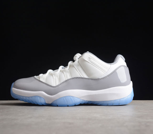 Air Jordan AJ11 Low Cement Grey AJ11 乔11酷灰2.0 低帮篮球鞋 货号 AV2187-140 Legend Blue 的