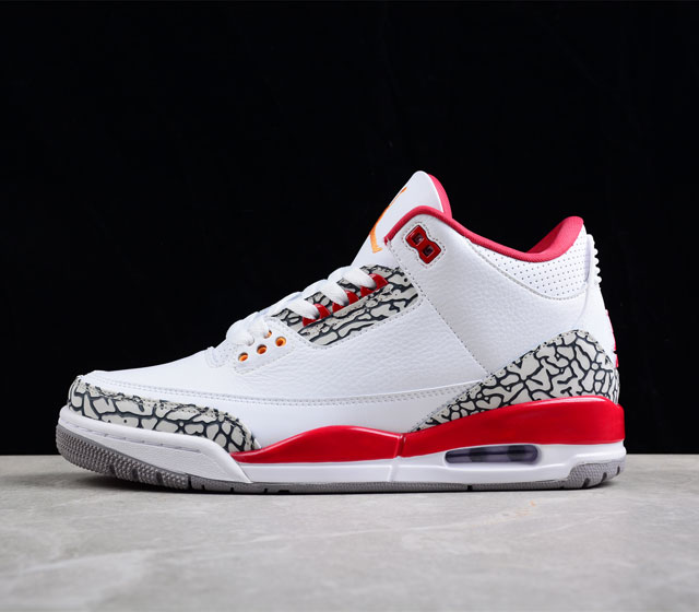 外贸版 Air Jordan 3 Retro Fire Red AJ3 乔3全新火焰红 DN3707 160 尺码 40 40.5 41 42 42.5 43