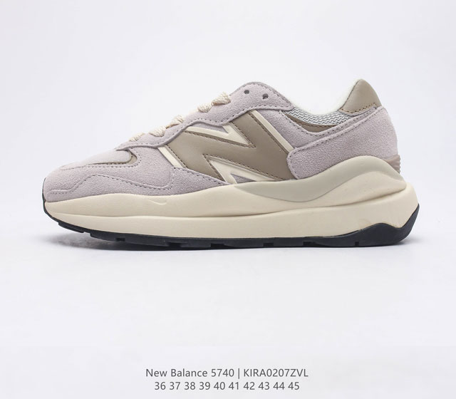 新百伦 New Balance NB5740系列复古男女运动鞋百搭厚底增高慢跑鞋 此款运动鞋凭借多种严选的优质素材重塑出让人耳目一新又充满层次感的革新中低结构