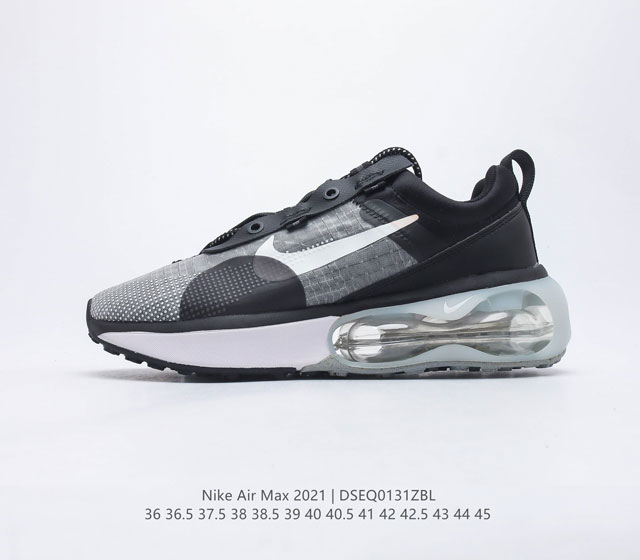 Nike Air Max 2021 男女子运动鞋 集众多优点于一身 足底搭载革新型 Air 缓震配置 泡绵中底带来柔软轻盈脚感 塑就理想的舒适体验 该鞋款采用