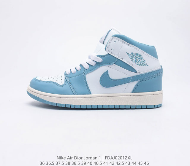 Nike Air 1 Zoom Air Retro High Og AJ1高帮系列篮球鞋运动鞋 穿上此款运动鞋畅享舒适脚感 匠心设计令经典运动鞋舒适升级 结合