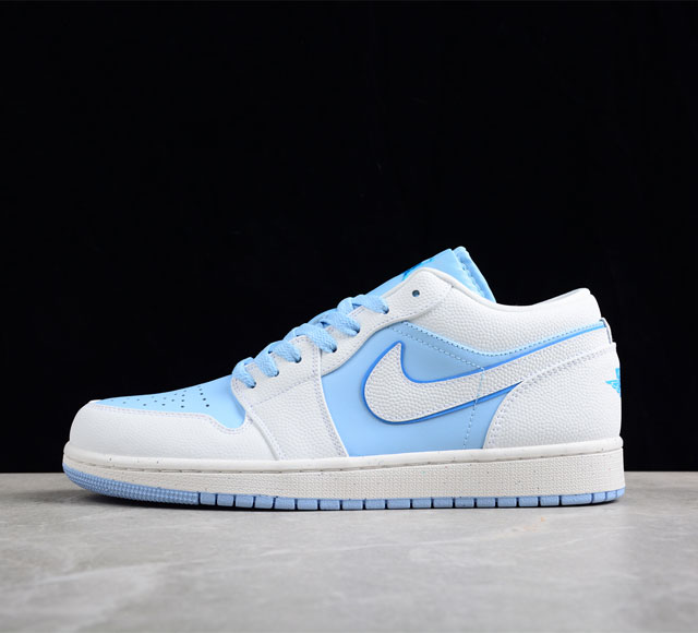 Air Jordan 1 Low AJ1 乔1冰蓝 低帮文化休闲运动板鞋 DV1299-104 尺码 36 36.5 37.5 38 38.5 39 40 4