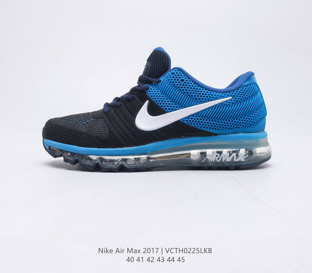 NIKE 耐克 Air Max 2017 男士跑鞋全掌气垫缓震休闲运动跑步鞋 NikeAir Max2017是Nike Air Max系列的2017年旗舰款跑鞋