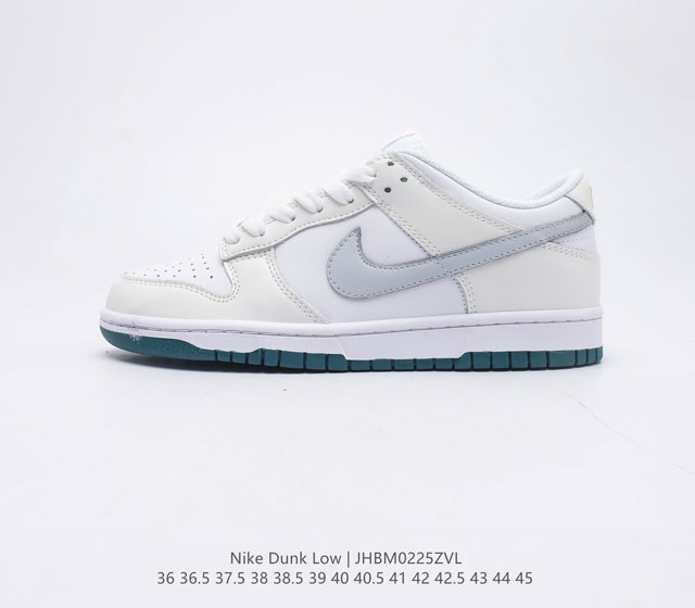 耐克 Nike Dunk Low 运动鞋复古板鞋 尽情迈步 彰显个性风采 采用天然皮革 经久耐穿 塑就如 年款 Dunk 般的复古质感 鞋头透气孔 搭配鞋口和