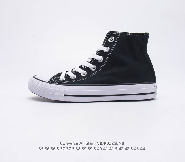 Converse All Star 匡威全明星帆布鞋 复古星标高帮休闲运动硫化百搭板鞋 男女鞋经典帆布鞋学院风学生鞋 这个系列是匡威最古老的系列了 是匡威品牌公