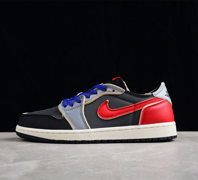 Air Jordan 1 Low Dark Smoke Grev AJ1 乔1解构 低帮篮球鞋 DV0982-006 尺码 36 36.5 37.5 38 3