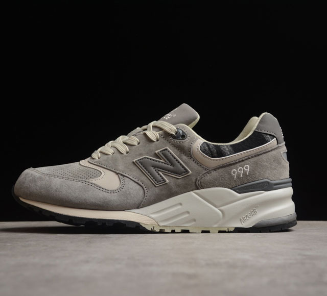 New Balance 999系列 高端美产复古休闲跑步鞋 ML999AA 最高品质 全码补出 前后掌分段组合大底 原装海玻璃鞋垫 区分市面版 尺码 36 3