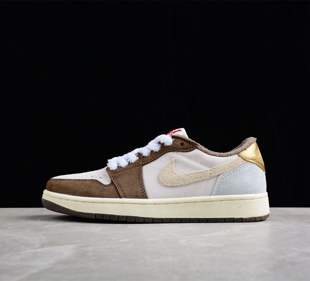 Air Jordan 1 Low Year Of The Rabbit AJ1 乔1兔年限定 低帮篮球鞋 DV1312-200 尺码 36 36.5 37.5