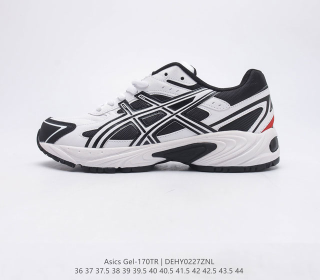 公司级 ASICS 亚瑟士 Gel 170tr 中性休闲运动鞋复古休闲鞋运动时尚百搭增高老爹鞋 此款 GEL 170TR 为经典款式 宽大鞋型 复古的蓝白撞色