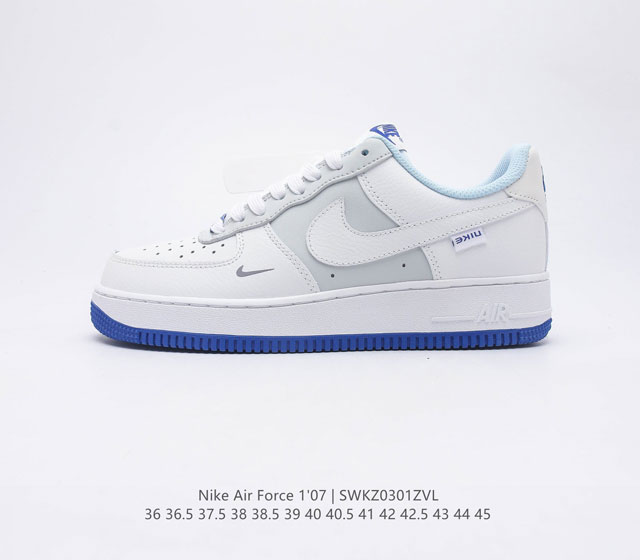 耐克 Nike Air Force 1 07 空军一号运动鞋时尚休闲男女士篮球板鞋 设计灵感源自摔跤运动 助你发挥天赋 震撼全场 华丽设计搭配优质鞋面材料 契