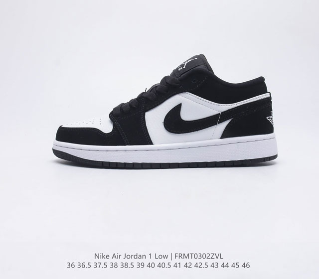 耐克 乔丹Air Jordan 1 Low AJ1 乔1 低帮复古文化休闲运动篮球鞋 1985 年面世的 年款汲取设计灵感 采用简洁大方的经典外观 熟悉中带一