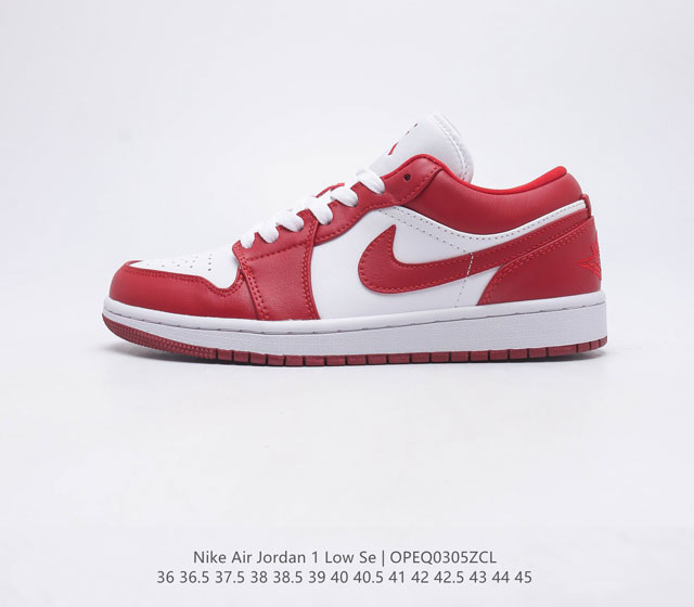 公司级 耐克 乔丹Air Jordan 1 Low AJ1 乔1 低帮复古文化休闲运动篮球鞋 1985 年面世的 年款汲取设计灵感 采用简洁大方的经典外观 熟