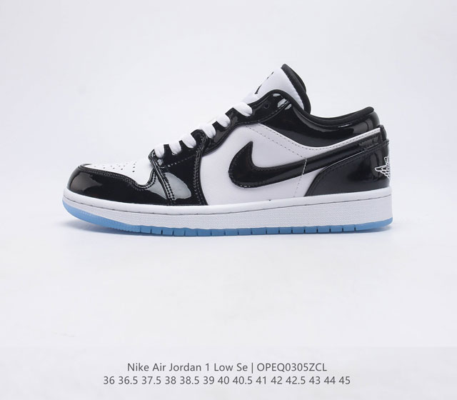 公司级 耐克 乔丹Air Jordan 1 Low AJ1 乔1 低帮复古文化休闲运动篮球鞋 1985 年面世的 年款汲取设计灵感 采用简洁大方的经典外观 熟