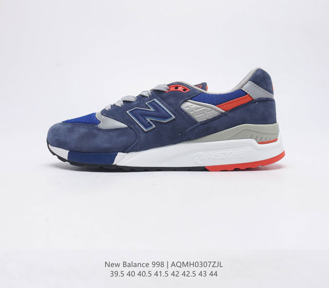 公司级New Balance 新百伦 M998CHI高端美产系列 复古休闲慢跑鞋 全新订单 全新模具开发 终端优势供应 全系列配色均采用原厂材料和胶水 供货平